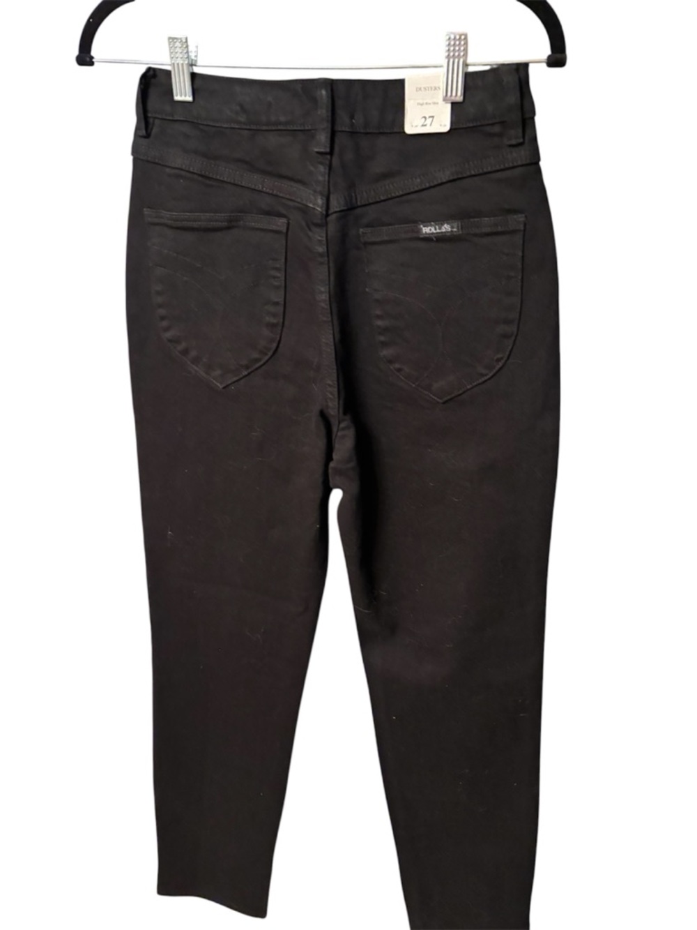 ROLLA'S High-Rise Black Slim Jeans NEW with tags